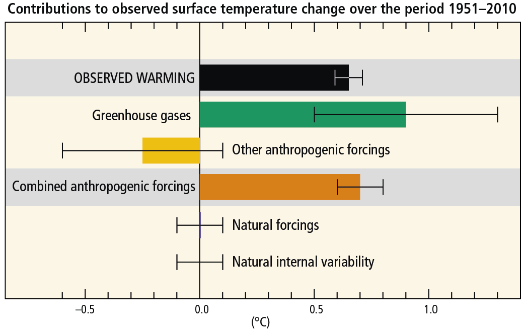 IPCC AR5 Forcings